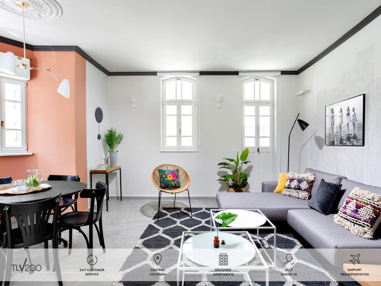 Mr. Katinsky - By Tlv2Go Appartement Tel Aviv Buitenkant foto